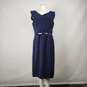 Joseph Ribkoff Navy Midi Dress